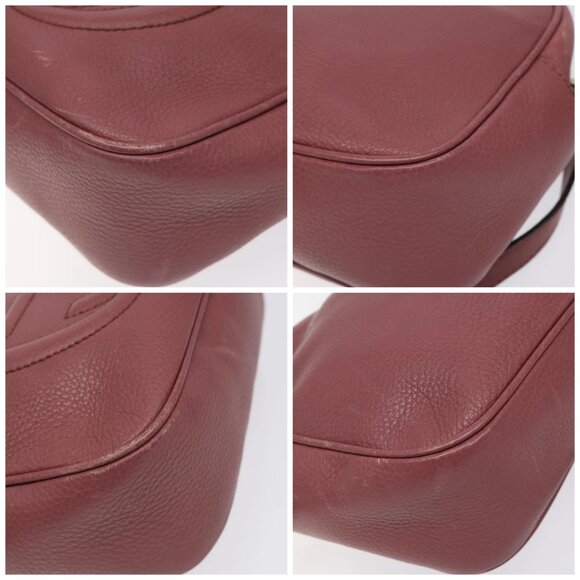 GUCCI Shoulder Bag Leather Pink Gold 308364 - Picture 15 of 15